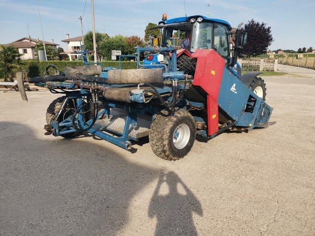 Asa-Lift cabbage harvester with box trailer. USED FOR SALE!