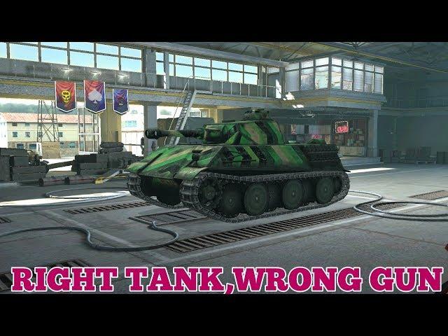 Right tank, Wrong gun - VK 28.01| wot blitz