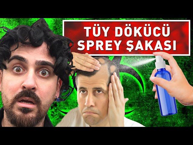 TÜY DÖKÜCÜ SPREY SIKMA ŞAKASI !