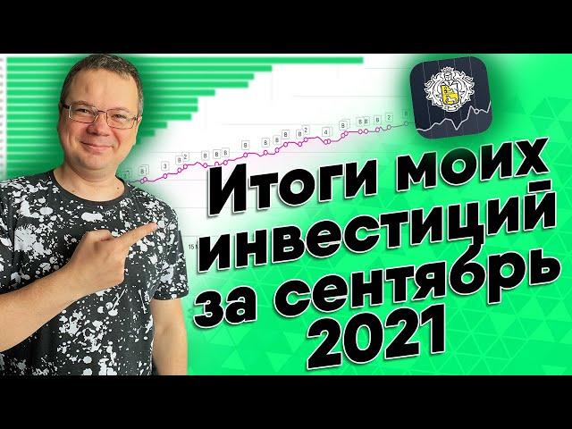 Итоги моих инвестиций в акции за сентябрь 2021