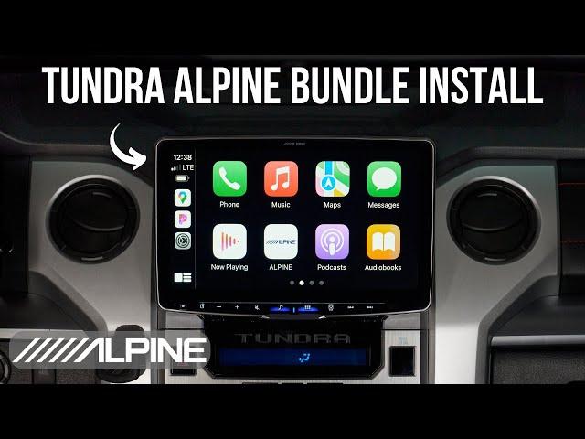 Toyota Tundra Alpine iLX-F511 Installation | 2014 - 2021 Toyota Tundra