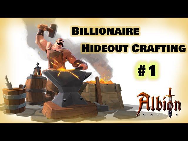 Billionaire Hideout Crafting #1 . Albion Online East