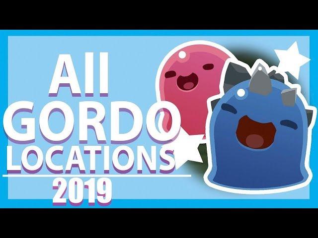 Slime Rancher-ALL GORDO LOCATIONS GUIDE 2019