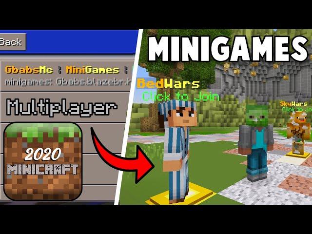 Best BEDWARS AND SKYWARS Server in Minicraft 2020 - EPIC ONLINE SERVER