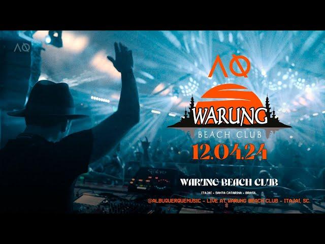 ALBUQUERQUE @ Warung Beach Club (Itajaí, SC, Brasil)