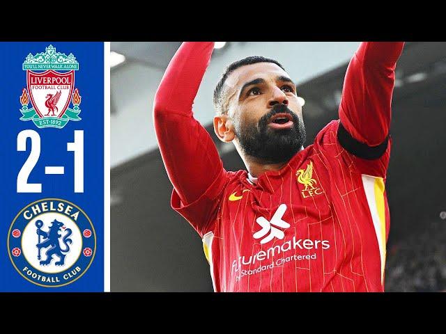 Liverpool vs Chelsea 2-1 - All Goals & Highlights - Mohamed Salah Goal