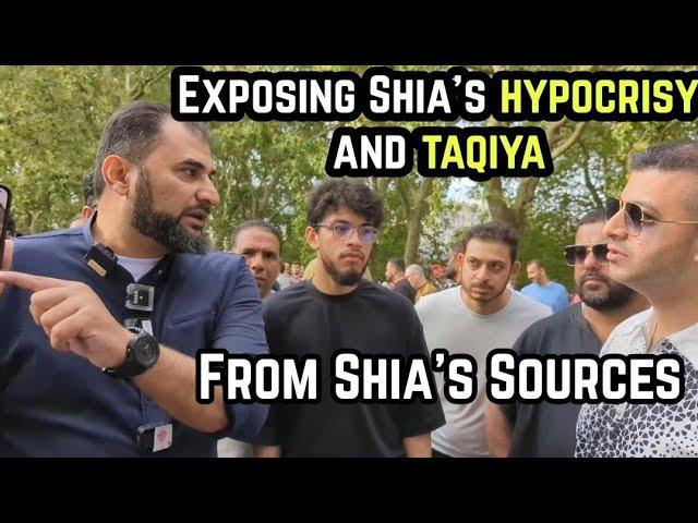 Debunking the Shia's claim! Adnan Rashid And Visitor Speakers Corner Sam Dawah