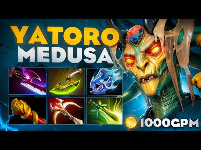 YATORO ПОКАЗАЛ КАК НАДО ФАРМИТЬ 1000GPM МЕДУЗА| Raddan Medusa 7.37d