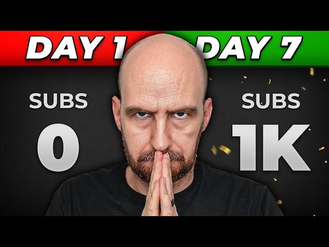 0  1,000 Subscribers in 7 Days with 1 Video: Here’s How