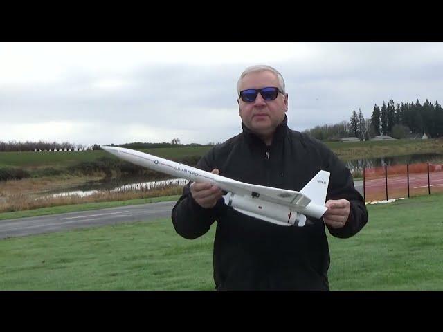 Hound Dog Nuclear Cruise Missile R/C Rocket glider 2 versions!