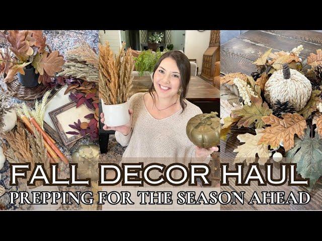 FALL HOME DECOR HAUL 2024/HOW TO PREP FOR EARLY FALL DECORATING/FALL DECORATING INSPIRATION 2024