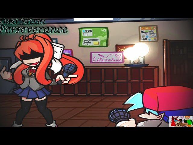 Friday Night Funkin' Doki Mixes (DDLC FNF Mod) It's Monika VS BF in Perseverance