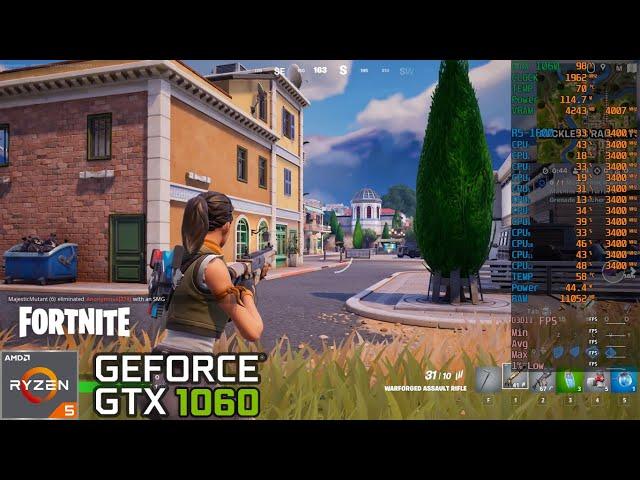 Fortnite Chapter 5 Season 3 | GTX 1060 6GB | Ryzen 5 1600