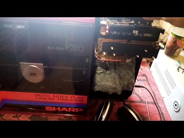 Sharp VZ-20R. Настройка тюнера FM