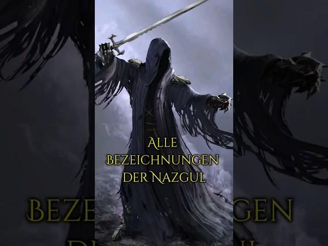 Alle Bezeichnungen der Nazgul! #tolkien #lotr #lordoftherings #herrderringe #nazgul #mittelerde