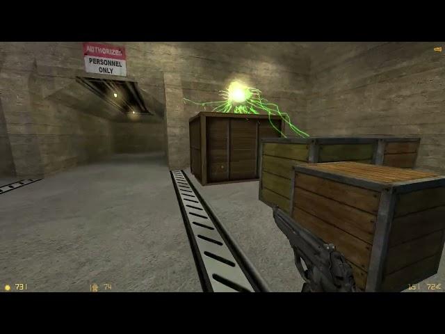 Half Life Expanded arsenal is definitely a mod