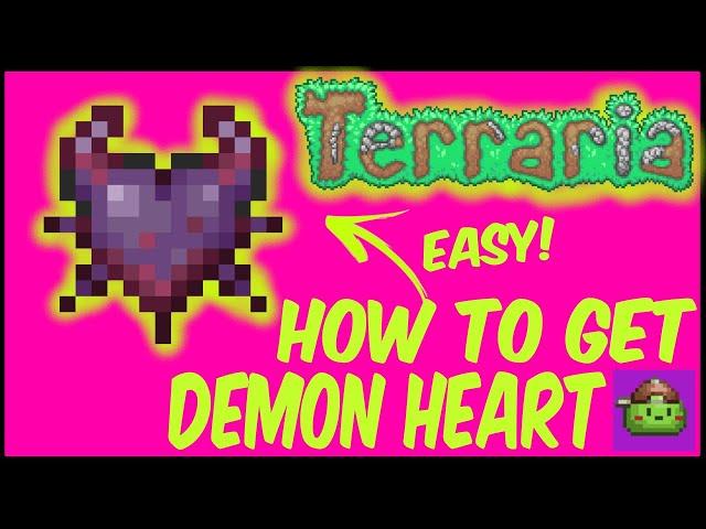 How To Get Demon Heart In Terraria | Terraria 1.4.4.9