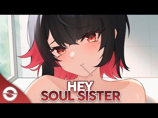 Nightcore - Hey, Soul Sister (Lyrics)