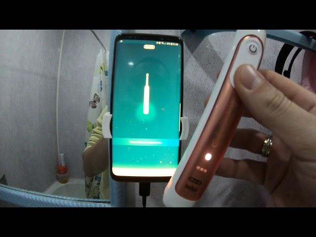 Электрическая зубная щетка Oral-B Genius 10000N Black синхронизация + режимы работы