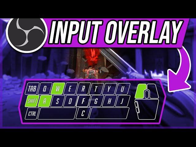 INPUT OVERLAY ON OBS! HOW TO