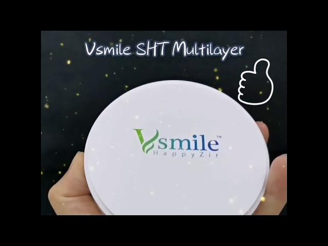 VsmileHappyzir SHTML Multilayer 1100MPA with 45% translucensy