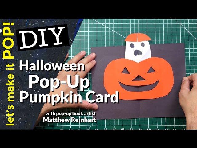 Let's Make it Pop! Halloween Pop-up Pumpkin Card