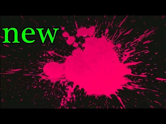 Green Screen Paint splat,ФУТАЖИ КРАСКИ,ФутажИ HD,брызги краски,футажи для видеомонтажа HD,(4-13)