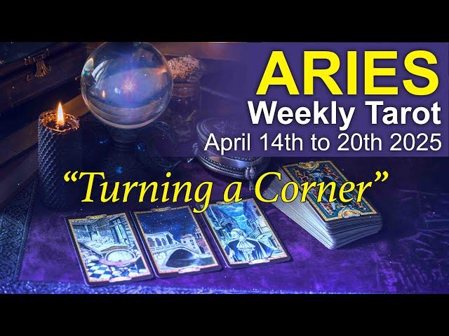 ARIES "TURNING A CORNER! WORKING YOUR MAGIC" Weekly Tarot Reading April 14th-20th 2025 #ariestarot