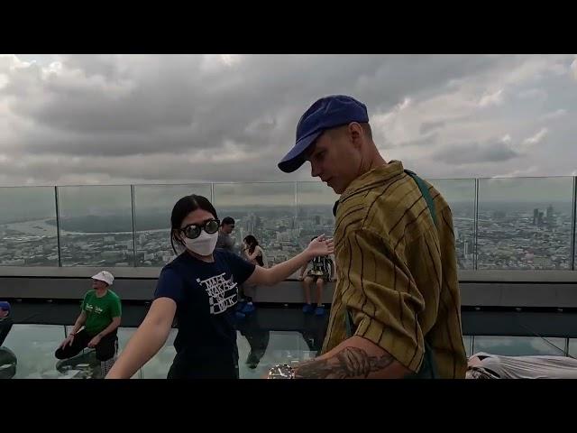 Soaring High Exploring Thailand's Skies at King Power Mahanakhon Skywalk  A Day of Thrills & Views