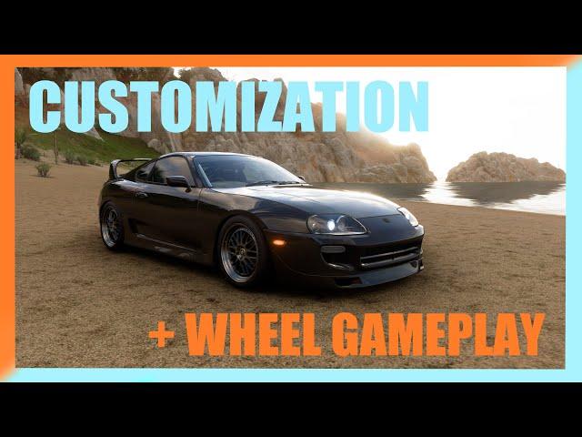 Forza Horizon 5 - Mk4 Supra Customization + Wheel Gameplay