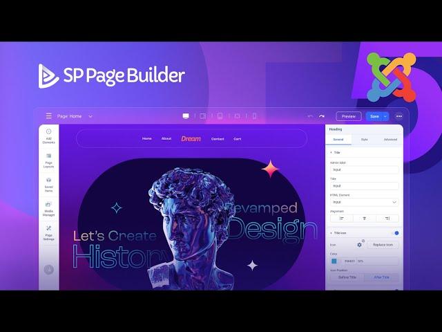 SP Page Builder 5  - Pre-made Templates - Joomla Tutorial