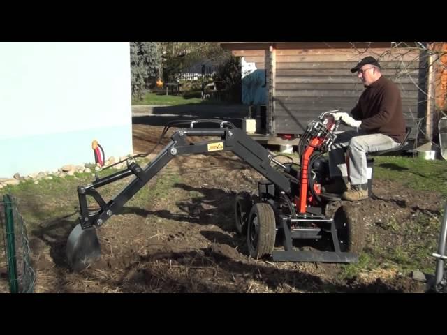 JMEKA - Self-propelled mini digger on wheels - Smartpel Move (J3)