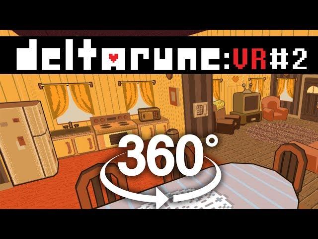 DELTARUNE VR 360 #2: Kris's Room, Toriel's Kitchen and the rest of the house