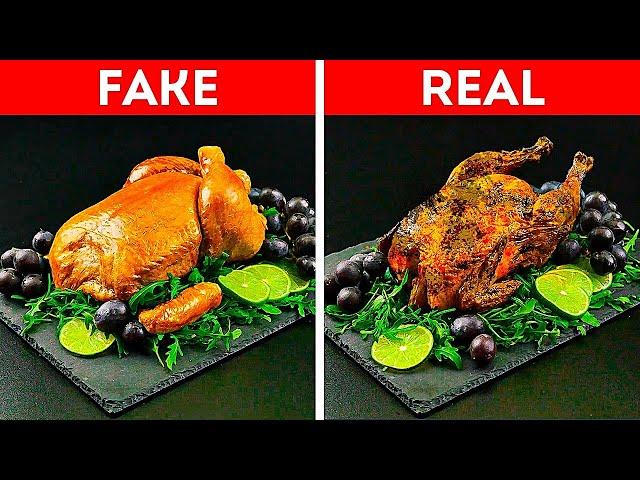 FAKE FOOD VS REAL FOOD || Can You Tell These Fake Foods From the Real Ones?