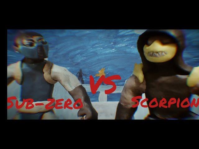 Sub-zero vs Scorpion MKII (clay animation)1/8