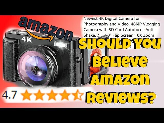 SHOULD YOU BELIEVE AMAZON REVIEWS? NEWEST 4k DIGITAL CAMERA | BEST CAMERA 2024?