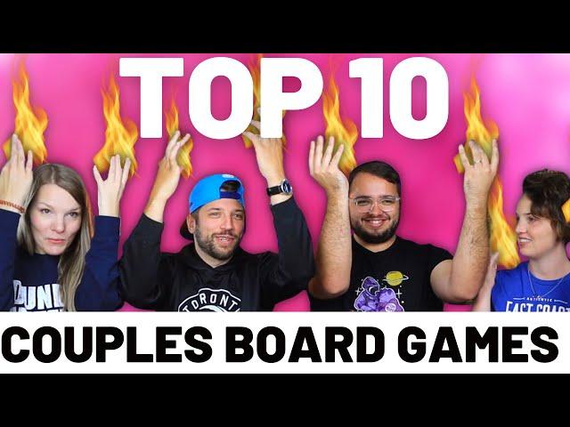 Top 10 (22?) Board Games For Couples w/ Foster The Meeple