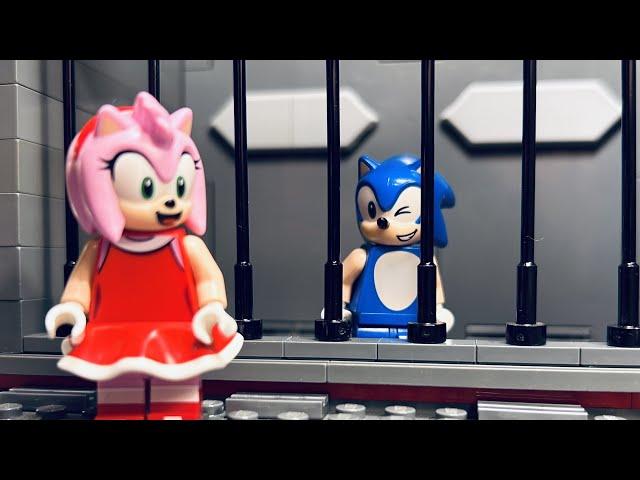 Sonic does a little trolling - In LEGO