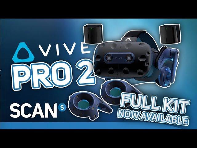 HTC VIVE PRO 2 - Time to look again? Now available as a complete kit. Product Review