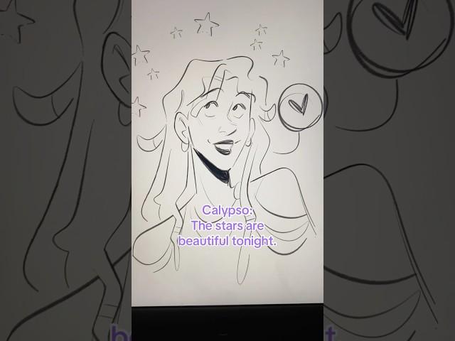 Calypso: AnyWAys #epicthemusical #epic #calypso #greekmythology #art #shorts #pov #fyp #funny #arte