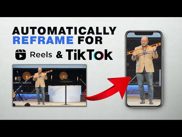 How to EASILY Auto-Reframe your Livestream for IG Reels & Tik Tok