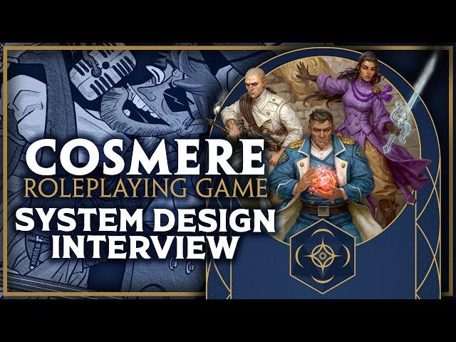 Cosmere RPG | System Design Interview with Ross Leiser, Meric Moir, & Max Brooke