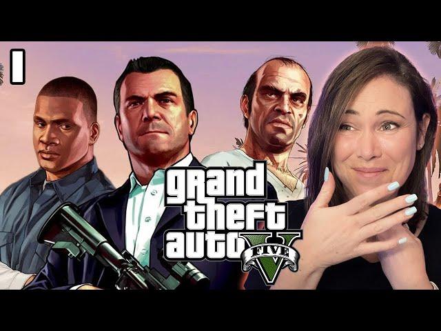 My FIRST EVER GTA Game and I'm a MESS! | GTA V First Playthrough [1]