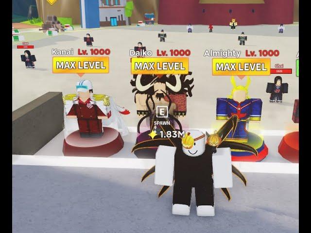 Roblox ABX | REBIRTH Update | Level 2,300 with 600K GEMS! {31 Rebirth Points}