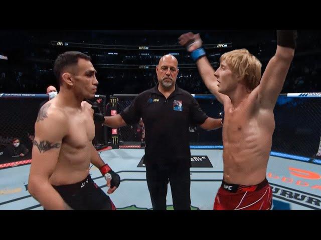 UFC 296 Tony Ferguson vs Paddy Pimblett FIGHT - Technical Breakdown