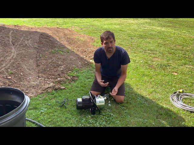 Review of Acquaer 1.5HP Portable Shallow Well Pump Garden Pump, Stainless Steel, 1210GPH