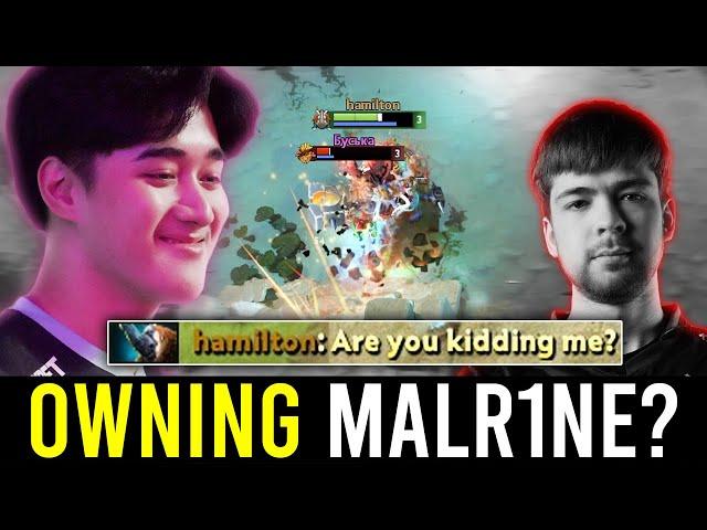 ABED destroying MALR1NE in EU PUBS! - CRAZY MAGNUS GAME!