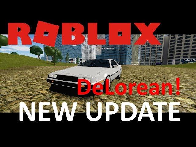 NEW UPDATE! - DELOREAN! - FIRST IMPRESSION! - ROBLOX VEHICLE SIMULATOR *READ DESCRIPTION*