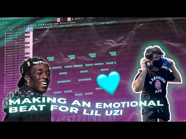 MAKING AN EMOTIONAL BEAT FOR UZI FROM SCRATCH W/ NOAH MEJIA