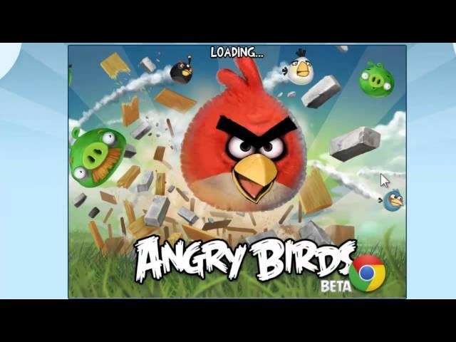 Angry Birds comes to Google Chrome App Store